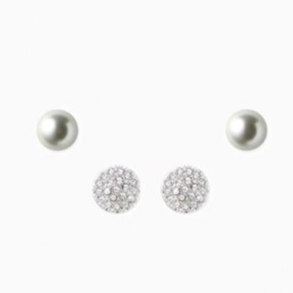 Stella & Dot Luxe Stud Pack - Silver - Picture 1 of 1